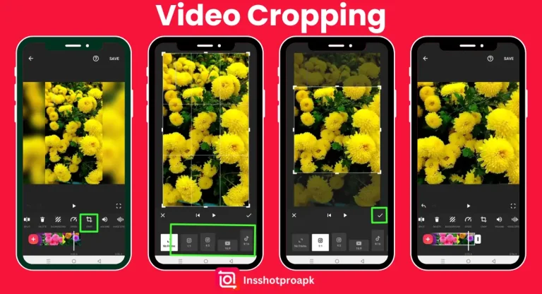 Inshot Pro APK video cropping