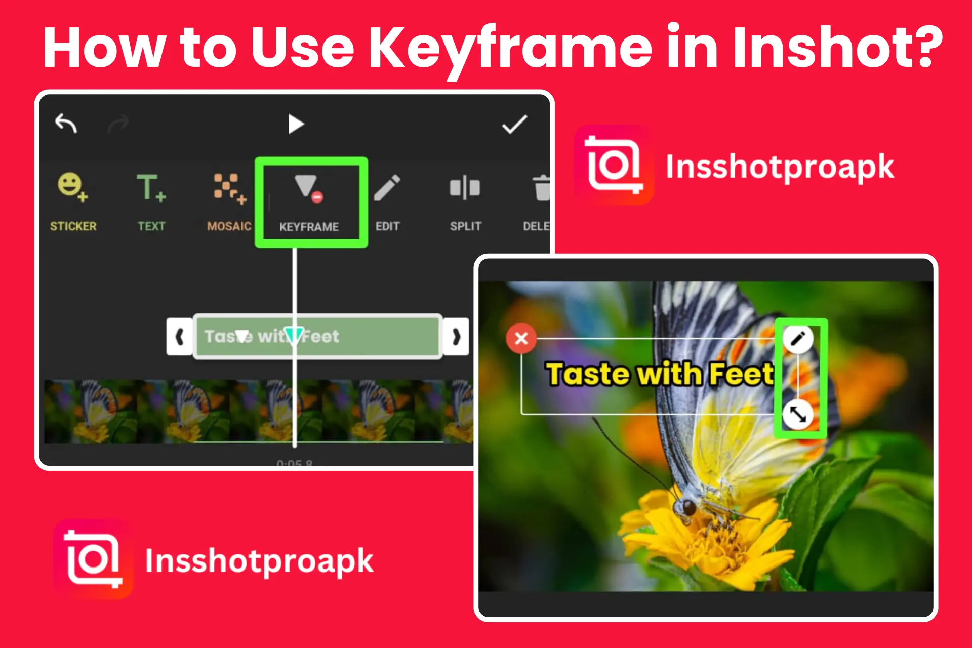 How to Use Keyframe in Inshot?
