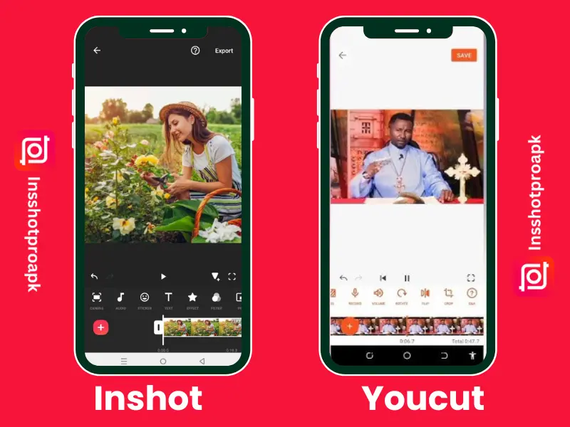 Comparison of Inshot vs Youcut