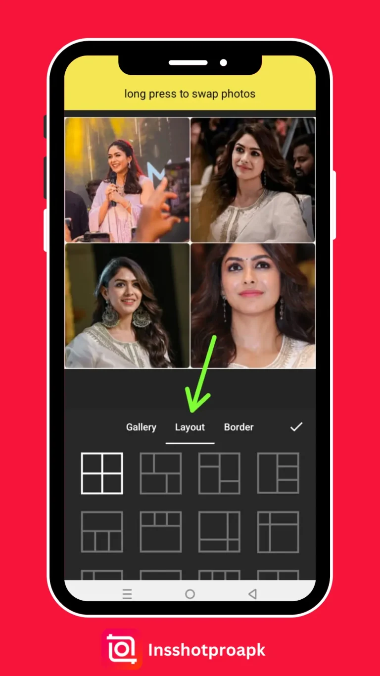 Inshot collage maker layout