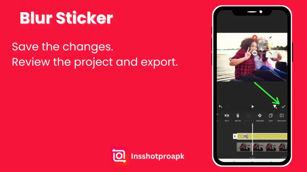 Inshot Pro APK blur effect
