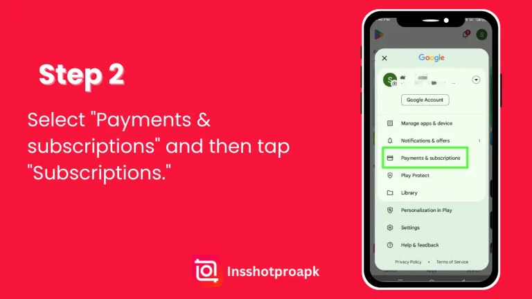cancel inshot subscription on android