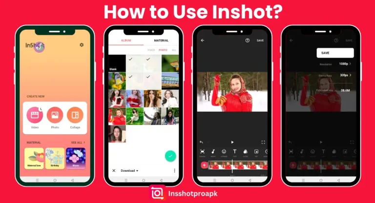 how to use inshot?