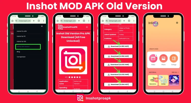 Inshot MOD APK Old Version