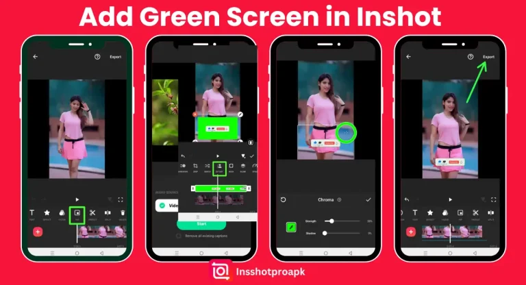 How to Add Green Screen in Inshot?