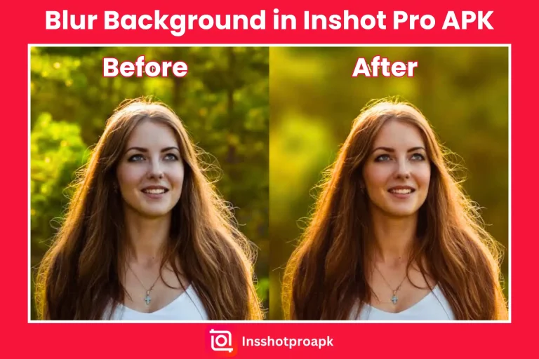 How to Blur Background in Inshot Pro APK?