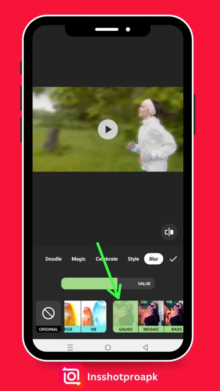 blur effect in inshot apk