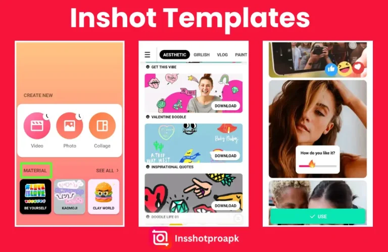 Inshot Pro APK templates